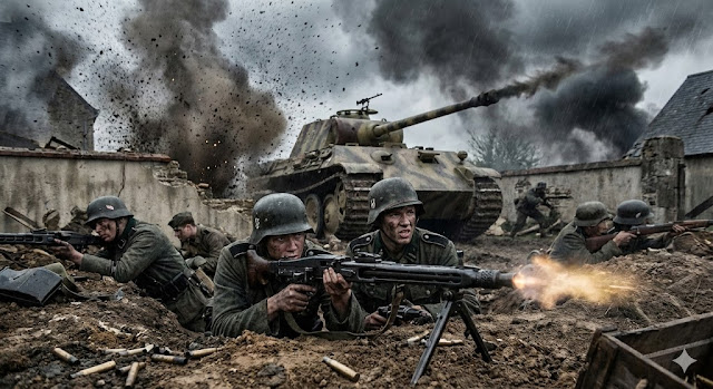 12ssa A 12ª Divisão Panzer SS Hitlerjugend na Batalha da Normandia