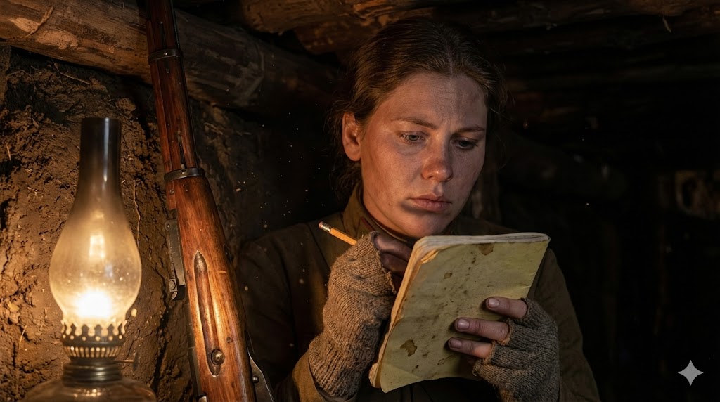 Roza-Shanina3 Sangue e Neve: O Sacrifício de Roza Shanina na Ofensiva de 1945