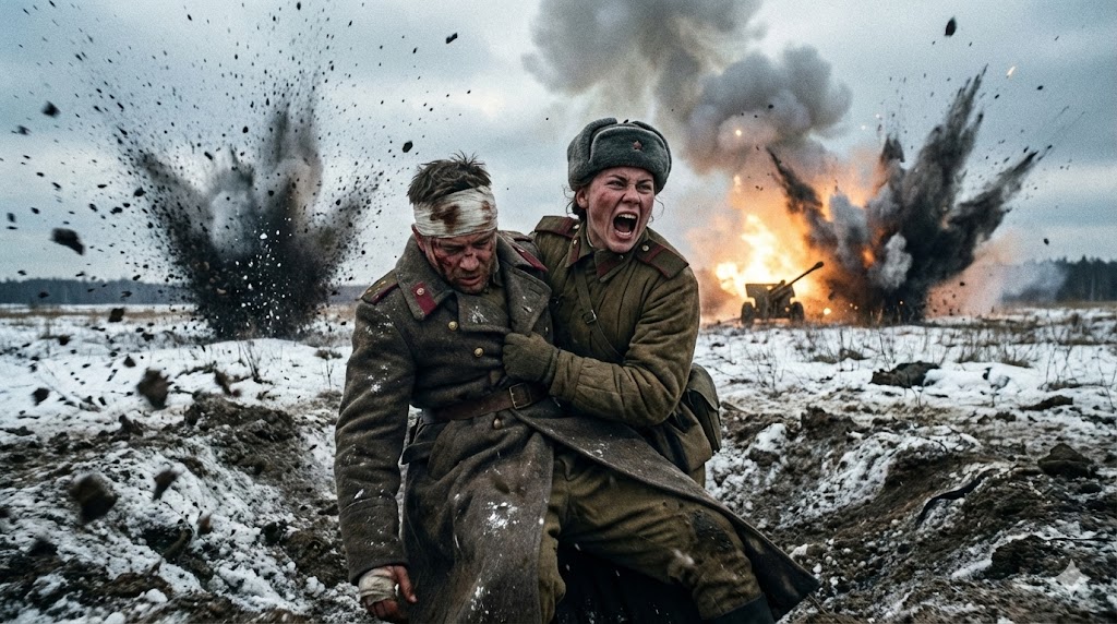Roza-Shanina5 Sangue e Neve: O Sacrifício de Roza Shanina na Ofensiva de 1945