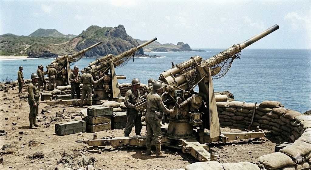 Artilharia nos Trópicos: Canhões, Suor e a Defesa do Atlântico