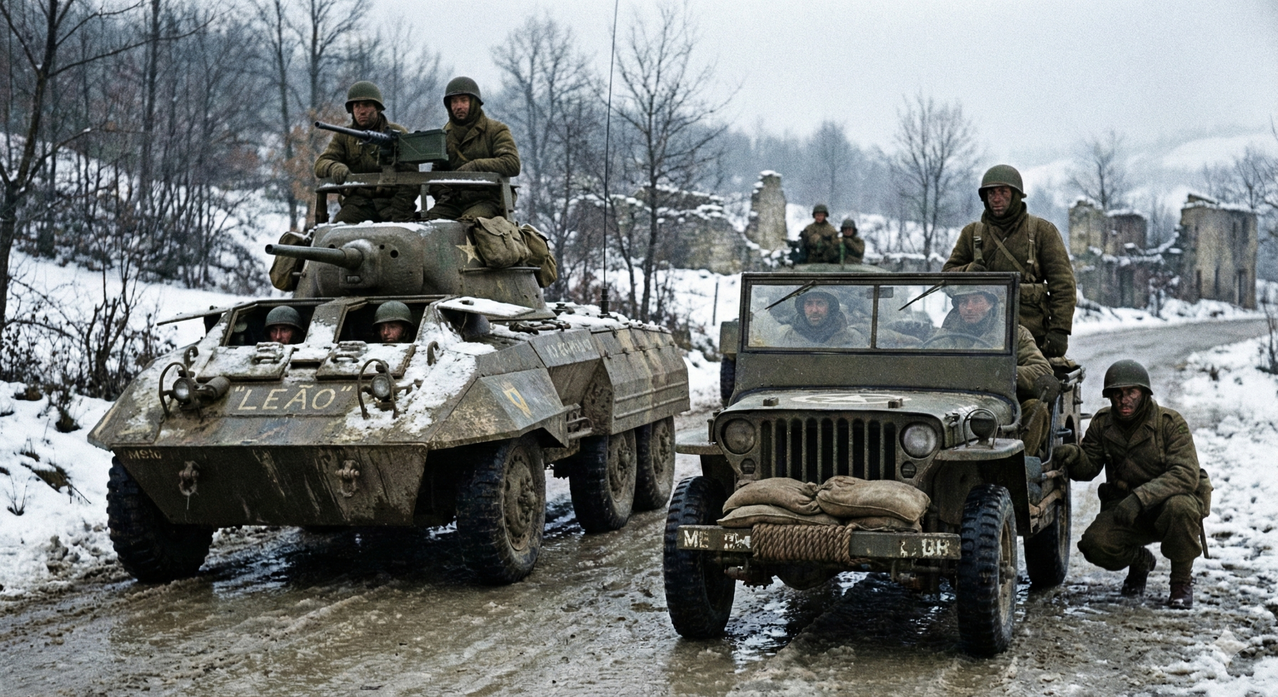 Histórias da FEB: O Avanço Silencioso do 1º Esquadrão de Reconhecimento nos Apeninos