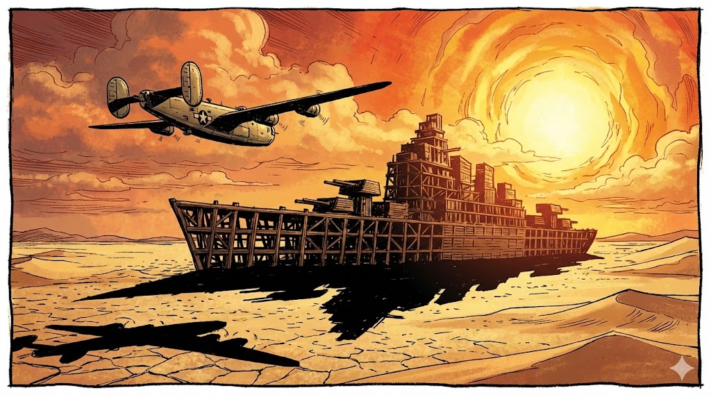 003 Muroc Maru: O navio japonês construído no deserto