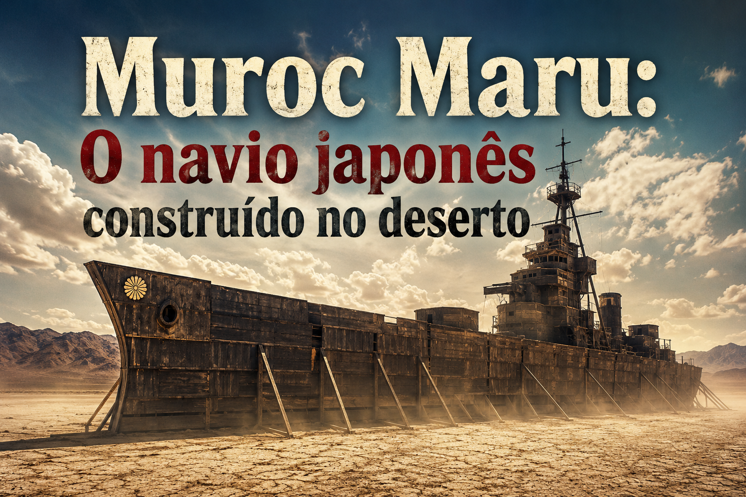Muroc Maru: O navio japonês construído no deserto