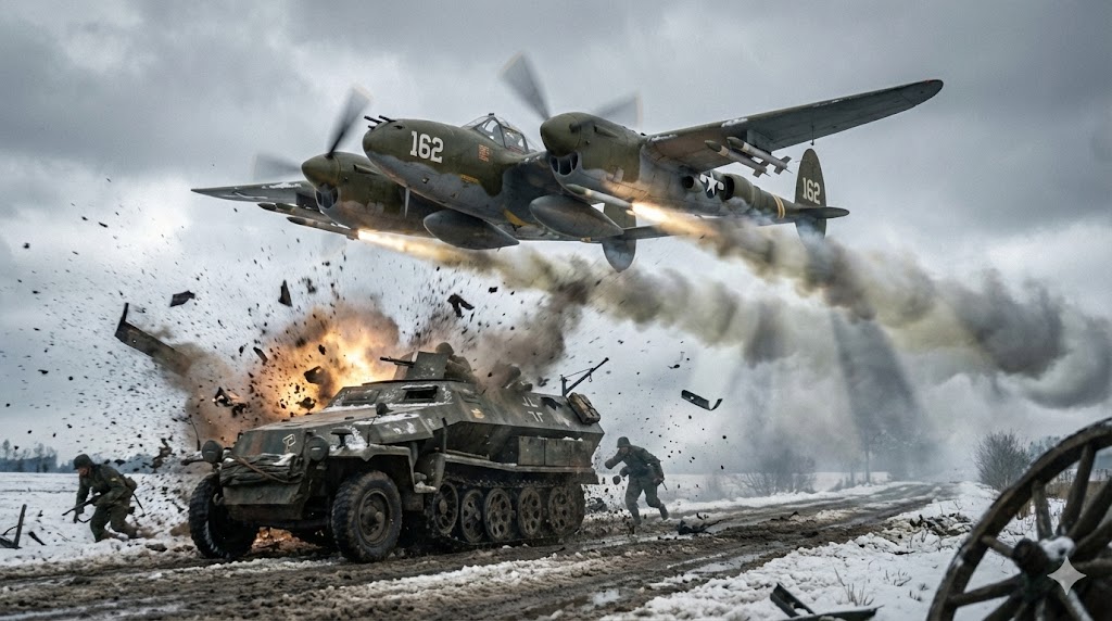 p38d O Segredo do 'Diabo de Cauda Bifurcada': A Tecnologia que Mudou o Destino da 2ª Guerra