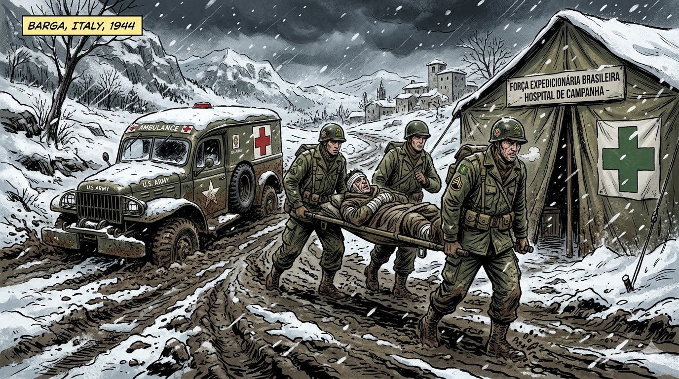 med Os Médicos de Combate: A Morte com Bisturi no Sangue da Lama (1944)