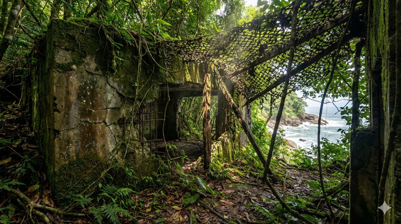 uba Sentinelas de Ferro: A Arqueologia das Baterias de Costa que Desafiaram os U-Boats no Litoral Paulista